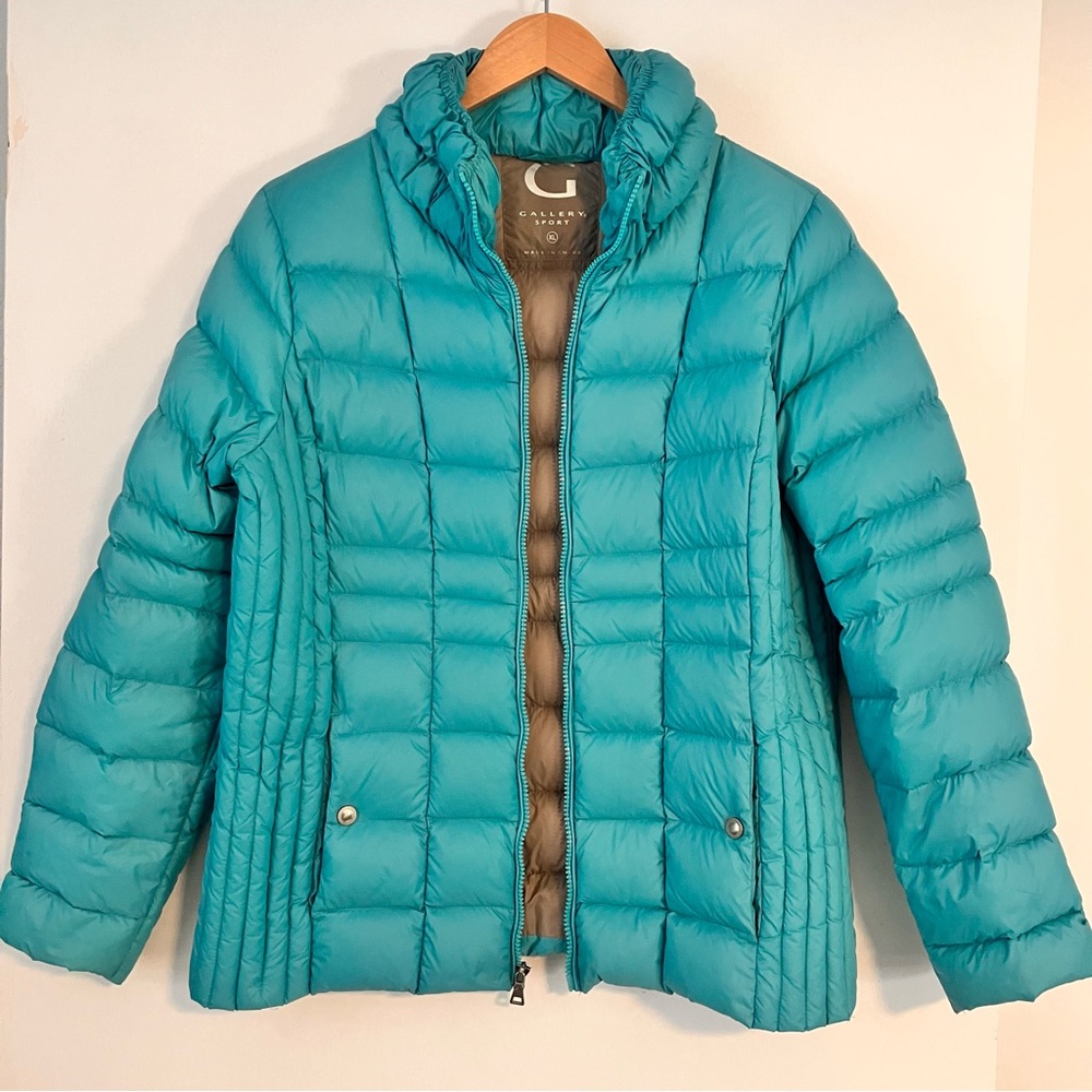 Gallery Sport Down Feather Jacket Lightweight Puf… - image 4